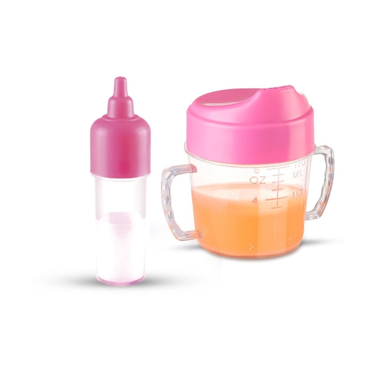 Acessórios para Bonecas - Babies - Kit Mamadeira Mágica - Roma