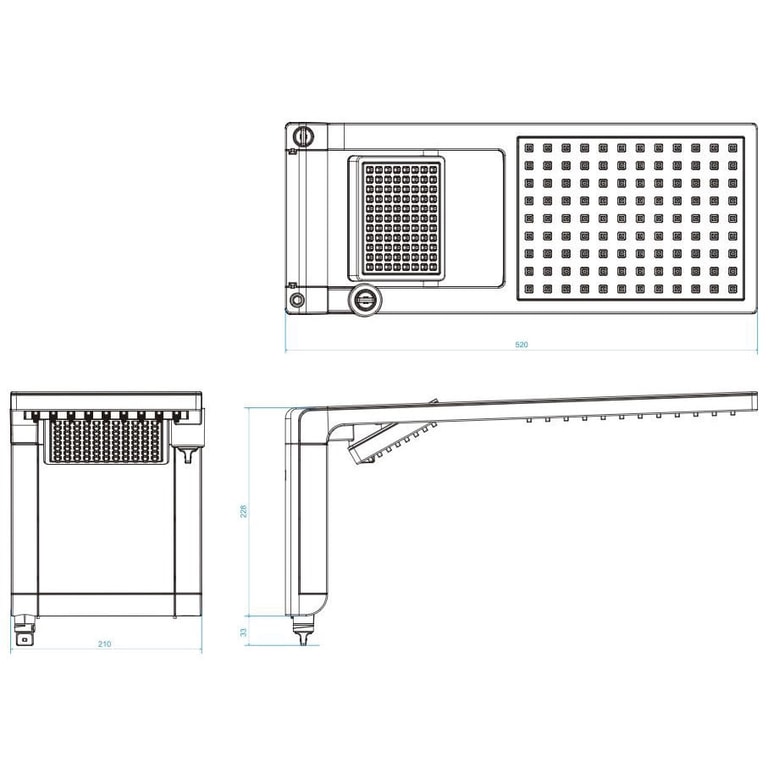 Chuveiro Acqua Duo Ultra Eletrônico 220V 6800W Preto/Cromado - Lorenzetti