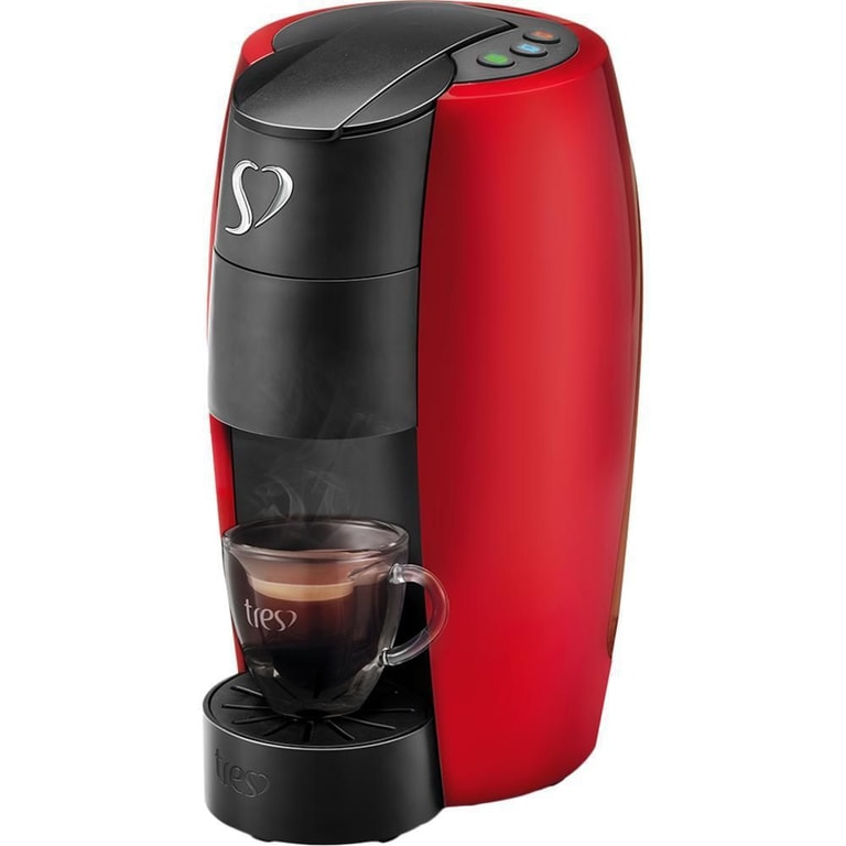 Cafeteira Elétrica Tres Corações Lov 1250W Vermelha