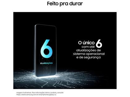 Smartphone Samsung A07 128GB Preto 4GB RAM Tela 6,7" Câm. Dupla + Selfie 8MP