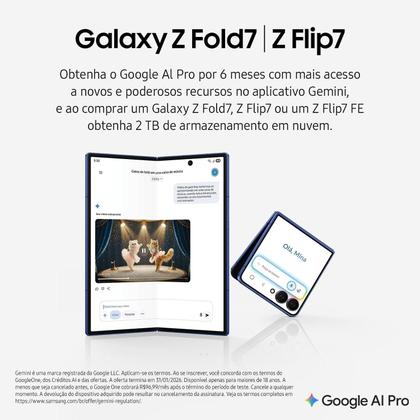 Smartphone Samsung Galaxy Z Fold7 512GB 12GB RAM Câmera Traseira até 200MP Selfie 10MP Tela 8.0" JetBlack