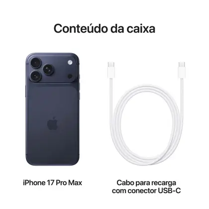 Apple iPhone 17 Pro Max 256GB Azul-intenso 6,9" 48MP iOS 5G