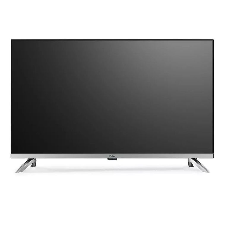 Smart TV LED 32" Philco PTV32G7 Roku TV Dolby Audio 2 HDMI 1 USB - Prata